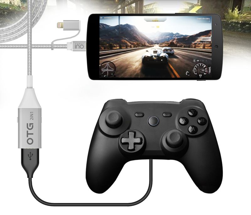 Che cos'è la funzione OTG per joystick?